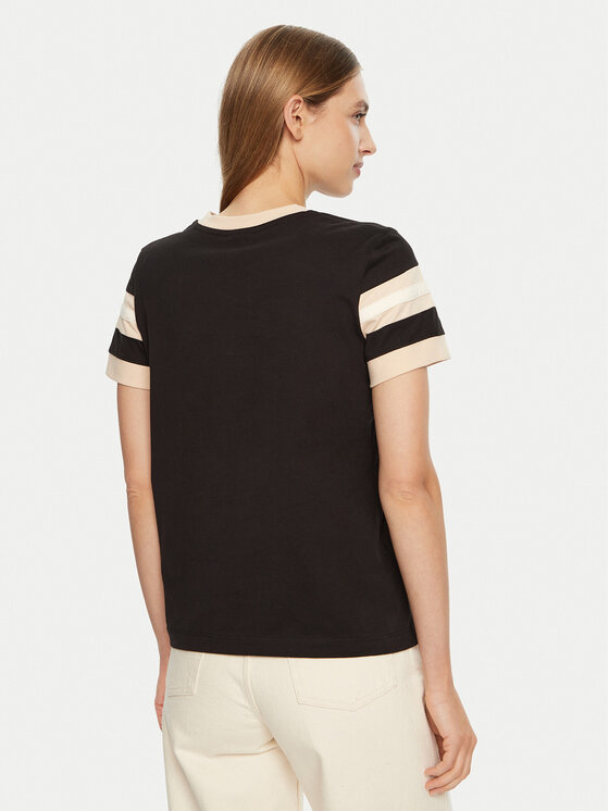 Guess Guess T-Shirt V5RI00 KA260 Brązowy Regular Fit
