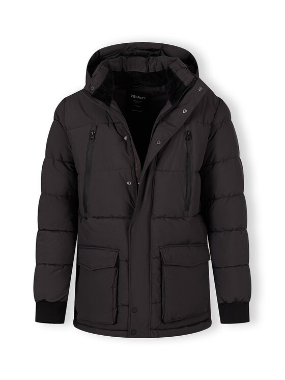 minoti minoti Kurtka zimowa 27mcoat9 Szary Parka Fit