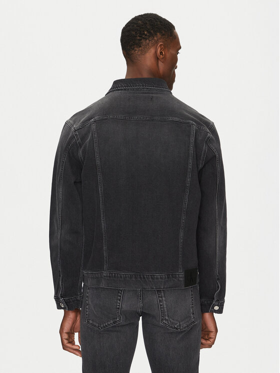 Calvin Klein Jeans Calvin Klein Jeans Τζιν μπουφάν J30J327589 Γκρι Slim Fit