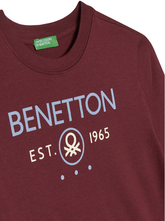 United Colors Of Benetton United Colors Of Benetton Halenka 3I1XC10Q3 Bordó Regular Fit