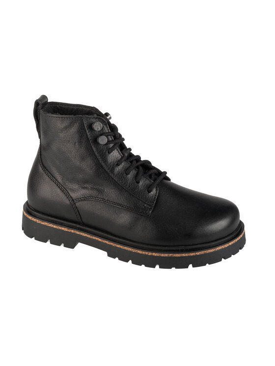 Trapery, rozmiar 38, Czarne, Birkenstock Highwood Lace Mid W