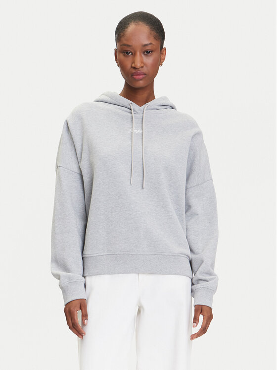 BOSS BOSS Bluză C_Ehoody 50547572 Gri Oversize
