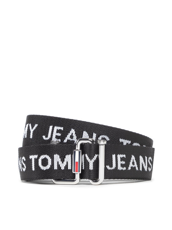 Curea de Damă Tommy Jeans Tjw Essential Webbing Belt AW0AW11650 BDS