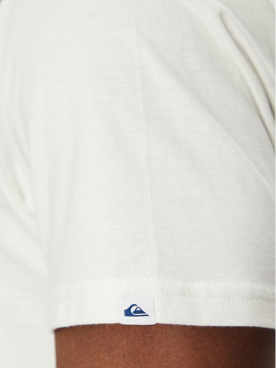 Quiksilver Quiksilver T-Shirt EQYZT08040 Biały Regular Fit