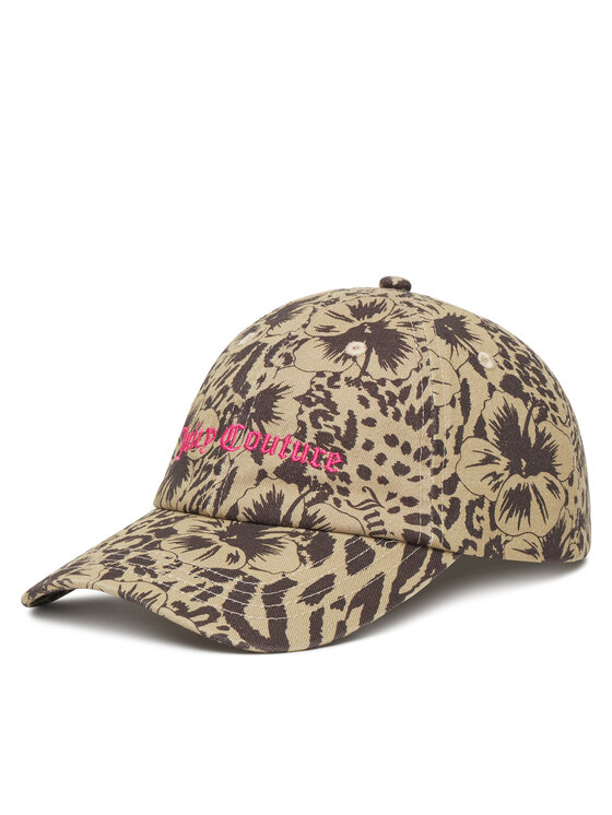 Juicy Couture Juicy Couture Czapka z daszkiem Botanical JCAWH125713 Brązowy
