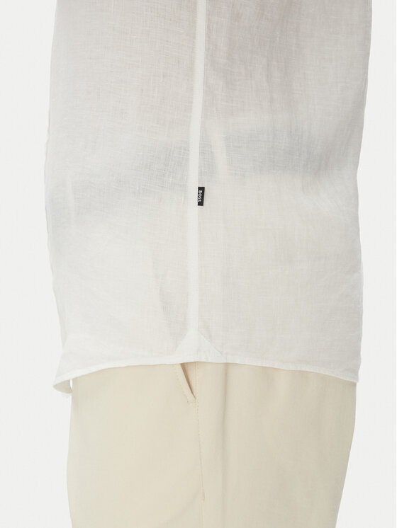 BOSS BOSS Cămașă H-Roan 50539352 Alb Slim Fit