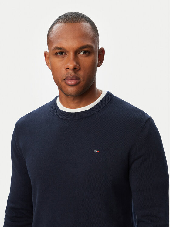 Tommy Jeans Tommy Jeans Maglione Essential DM0DM22853 Blu scuro Slim Fit