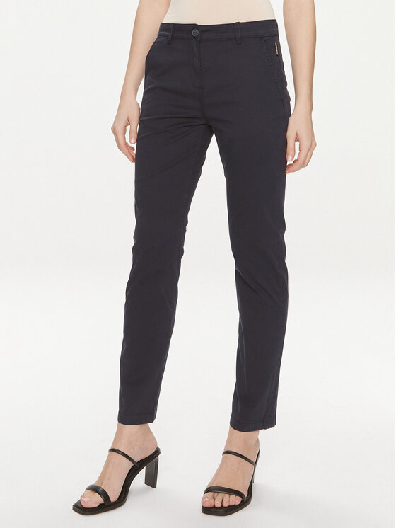 Napapijri Napapijri Pantaloni di tessuto Meridian NP0A4GYE Blu scuro Regular Fit