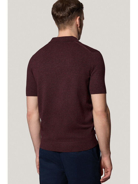 Próchnik Próchnik Polo PM6 PO073125000044 Bordowy Regular Fit