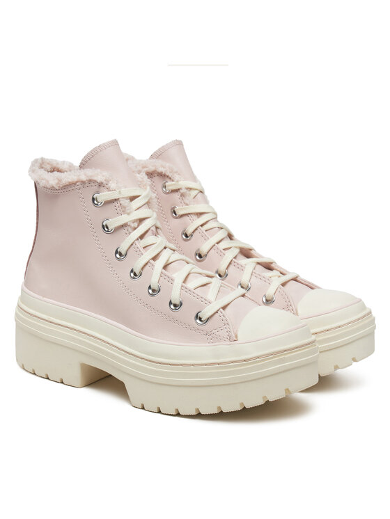Converse Converse Trampki Chuck Taylor All Star Lugged Heel Sherpa A09346C 662 Różowy