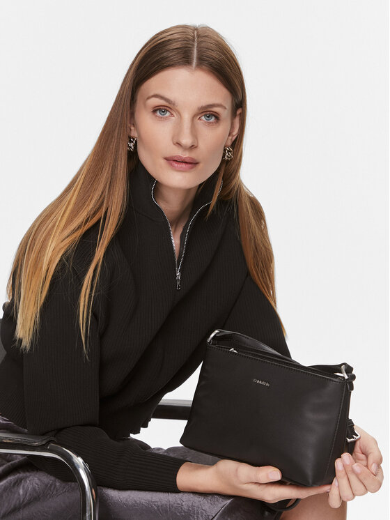 Calvin Klein Calvin Klein Handtasche Ck Must Xbody Md K60K610927 Schwarz