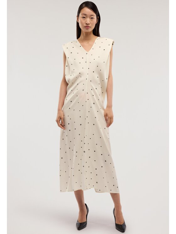 Trussardi Trussardi Abito da sera 7491A101835N0PA Bianco A-Line Fit