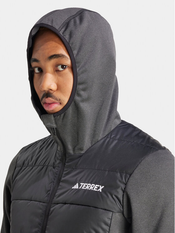 adidas adidas Kurtka outdoor Terrex Multi Hybrid IR7883 Czarny Regular Fit