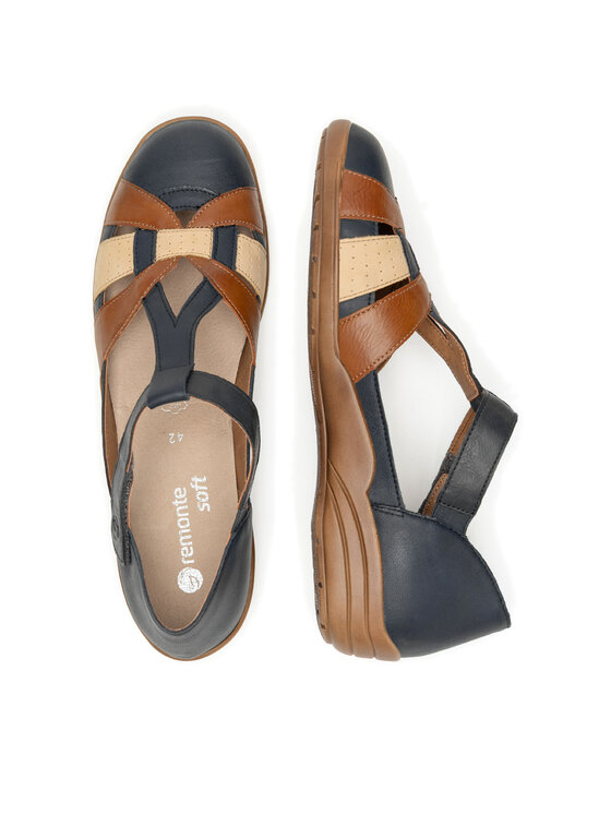 Remonte Remonte Halbschuhe R7601-14 Dunkelblau