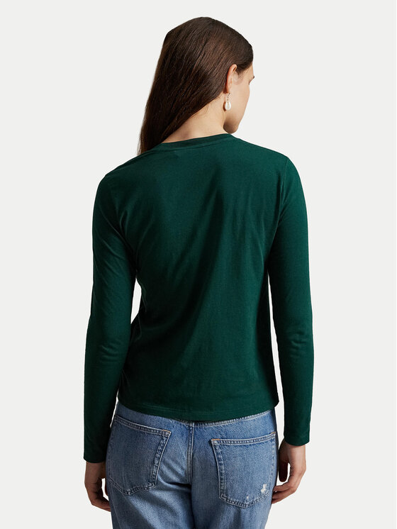 Polo Ralph Lauren Polo Ralph Lauren Bluză 211898699010 Verde Regular Fit