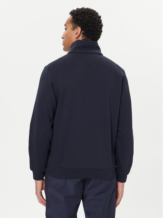 Tommy Hilfiger Tommy Hilfiger Світшот Global Stripe MW0MW40481 Cиній Regular Fit
