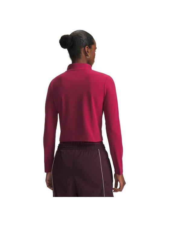 Under Armour Under Armour Bluza techniczna 6013775 Czerwony ciemny Slim Fit