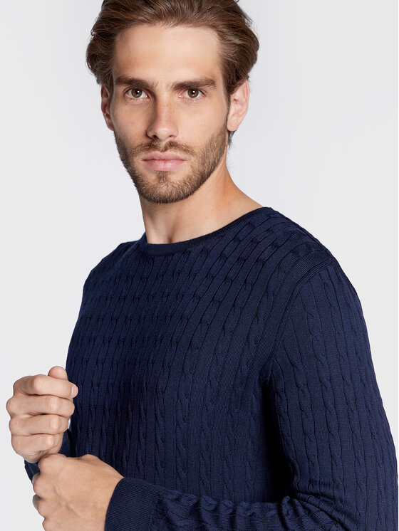 Maglione 422285 1355 Blu scuro Regular Fit