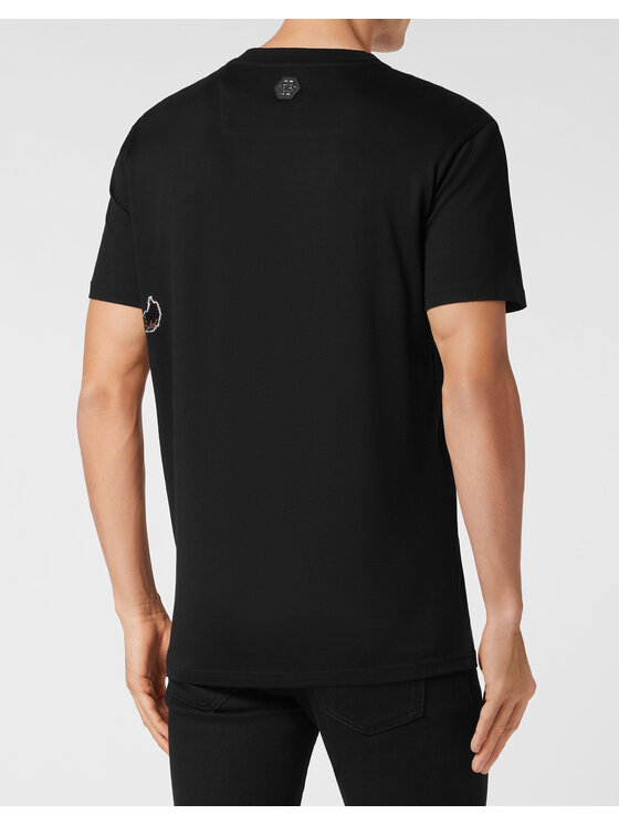 PHILIPP PLEIN PHILIPP PLEIN T-Shirt 15495 Czarny Regular Fit