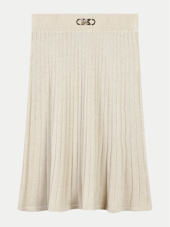 MICHAEL KORS KIDS MICHAEL KORS KIDS Plisovaná sukně R30194 D Zlatá Regular Fit