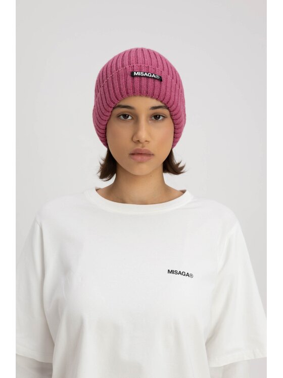 Misaga Misaga Czapka FRST BEANIE Różowy