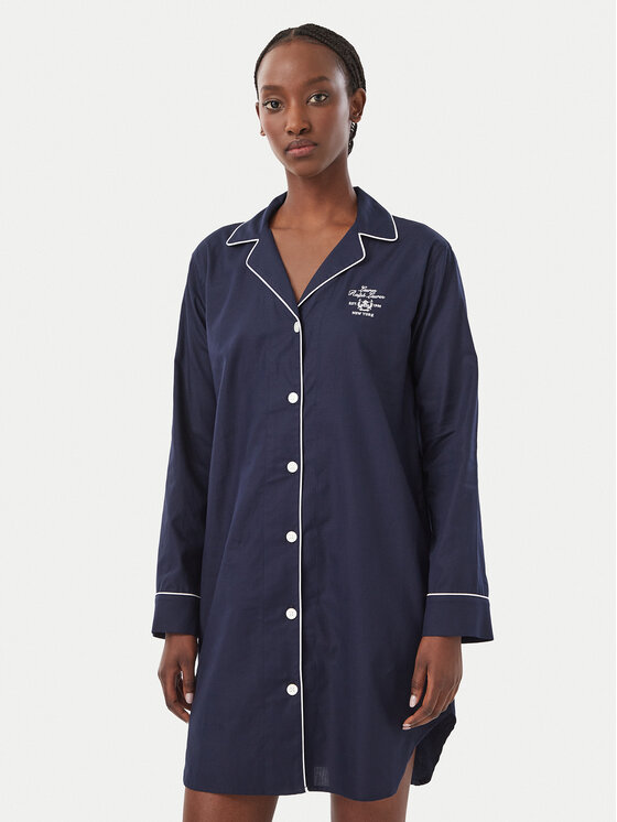 LAUREN RALPH LAUREN LAUREN RALPH LAUREN Нощница ILN32545 Тъмносин Regular Fit