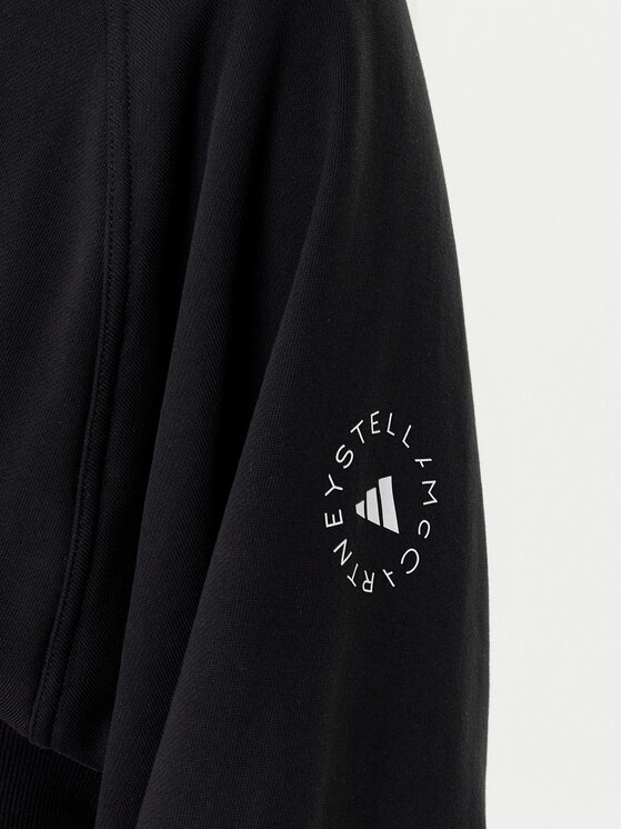 adidas by Stella McCartney adidas by Stella McCartney Majica dugih rukava JG1543 Crna Loose Fit