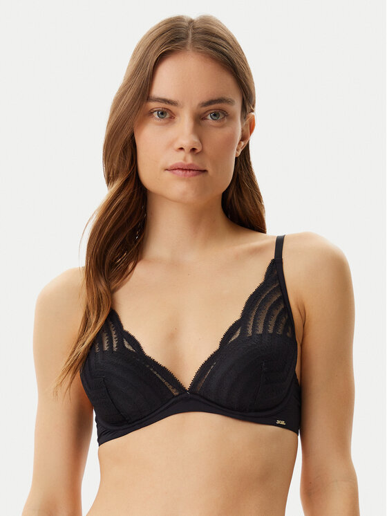 BOSS BOSS Sutien cu armătură 50535132 Negru
