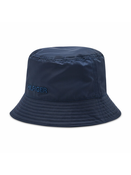 Tommy Hilfiger Klobuk Bucket Explorer AM0AM09480 Mornarsko Modra