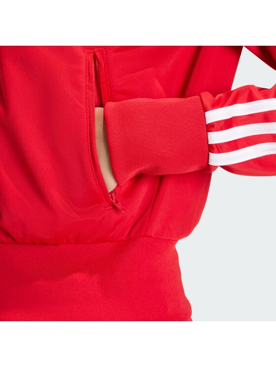 adidas adidas Sweatshirt Firebird Classic KQ6529 Rot Regular Fit