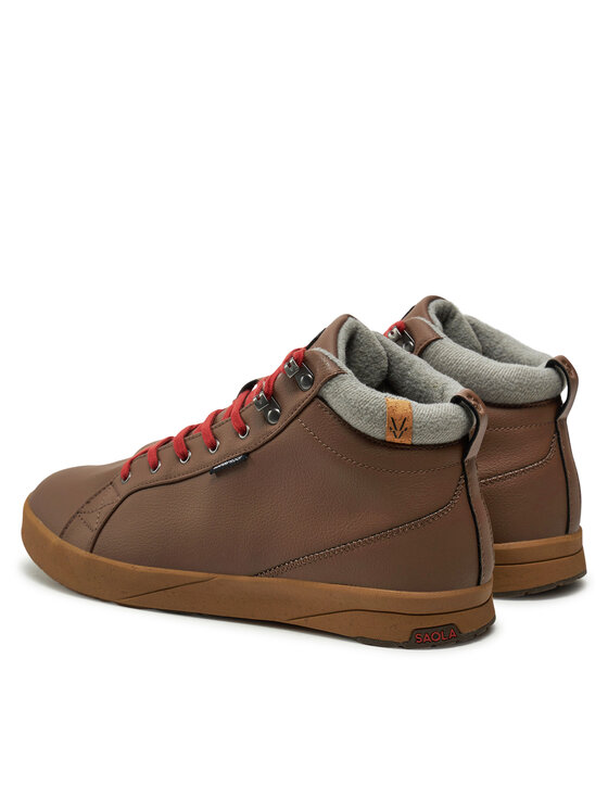 Saola Saola Sneakers Bergen waterproof Warm SAO2118 Marrone