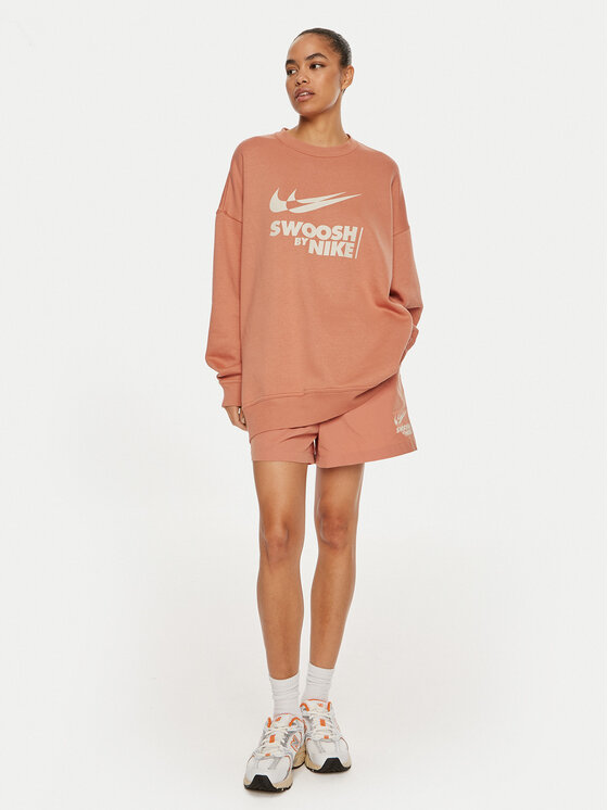 Nike Nike Bluză FZ4631 Maro Regular Fit
