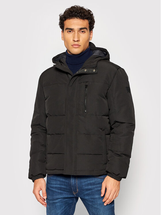 Wrangler Wrangler Kurtka zimowa The Bodyguard W4D7WW100 112141358 Czarny Regular Fit