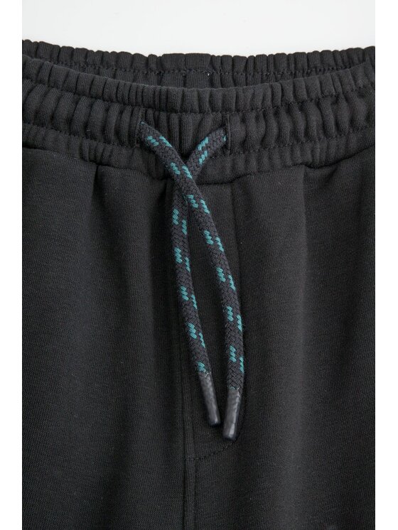 Coccodrillo Coccodrillo Teplákové nohavice ZC6120103SBJ-021 Čierna Regular Fit