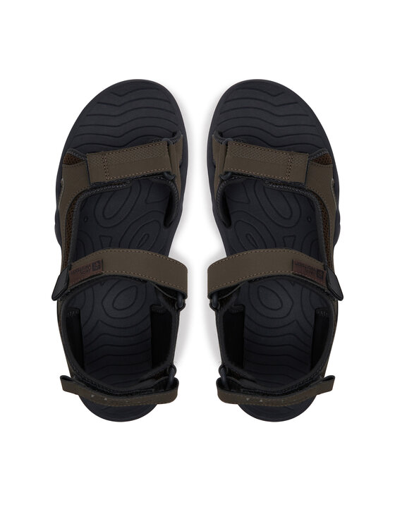 Jack Wolfskin Jack Wolfskin Sandały Lakewood Cruise Sandal M 4019011 Brązowy