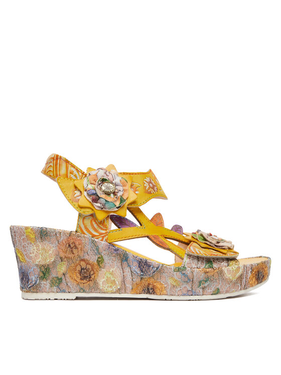 Laura Vita Laura Vita Босоніжки Facdiao 42 Жовтий