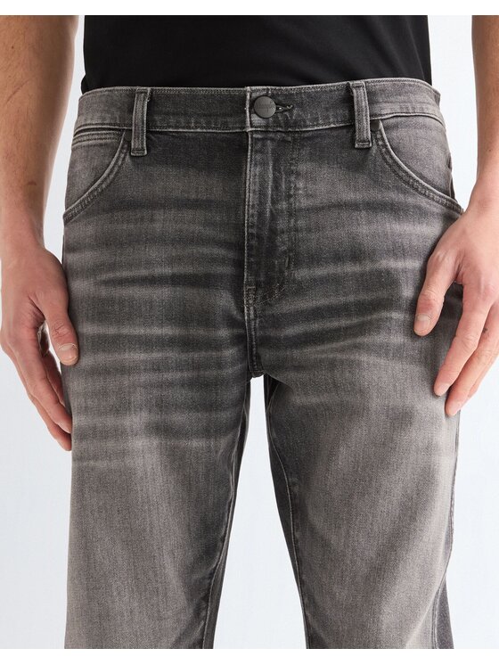 Wrangler Wrangler Jeansy REDFORD Szary Straight Leg