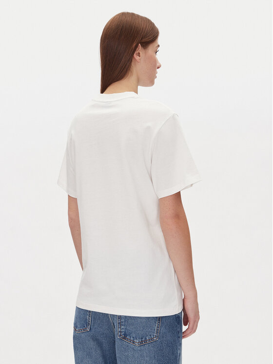 HUGO HUGO T-Shirt Vintage Tee 50537239 Biały Relaxed Fit