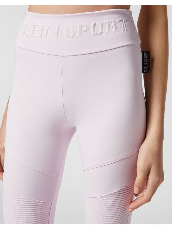Plein Sport Plein Sport Legginsy 1697 Fioletowy Active Fit