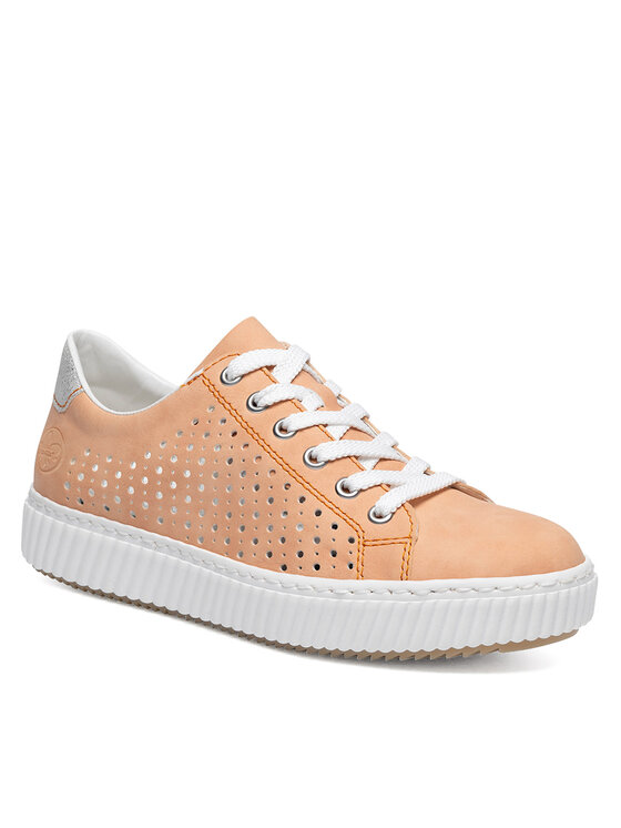 Rieker Rieker Sneakersy M3901-38 Pomarańczowy