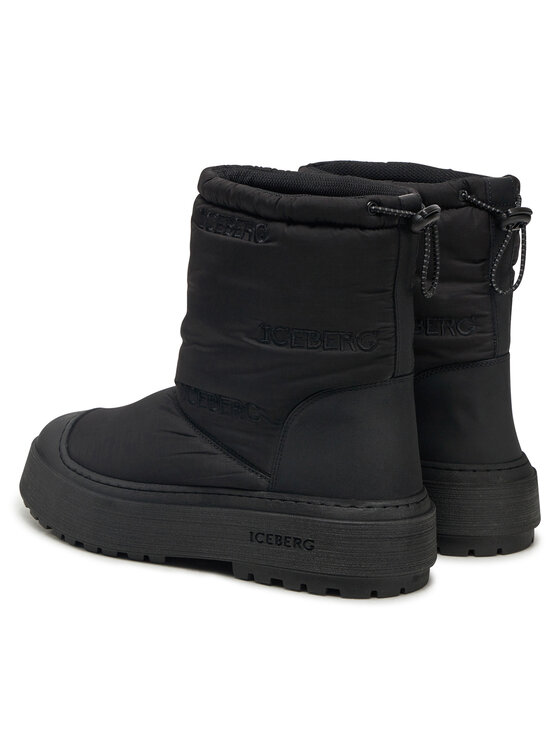 Iceberg Iceberg Μπότες Χιονιού ID2226 I-SEW Μαύρο