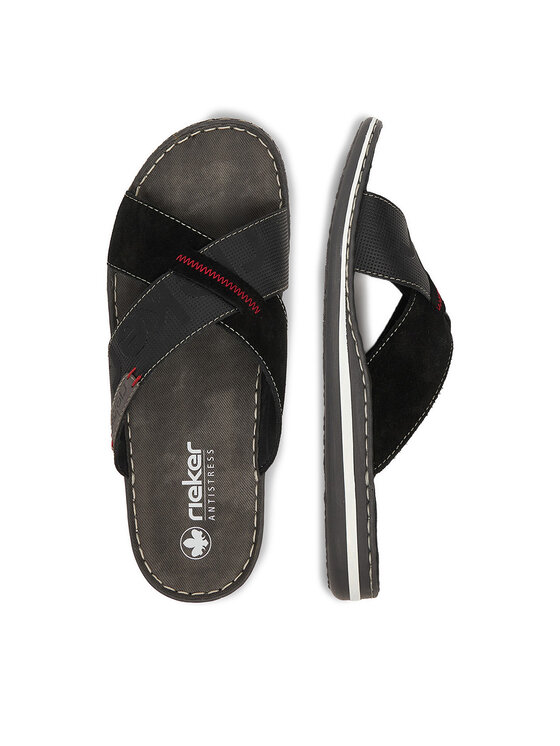 Rieker Rieker Pantoletten CEO-21098-02 Schwarz