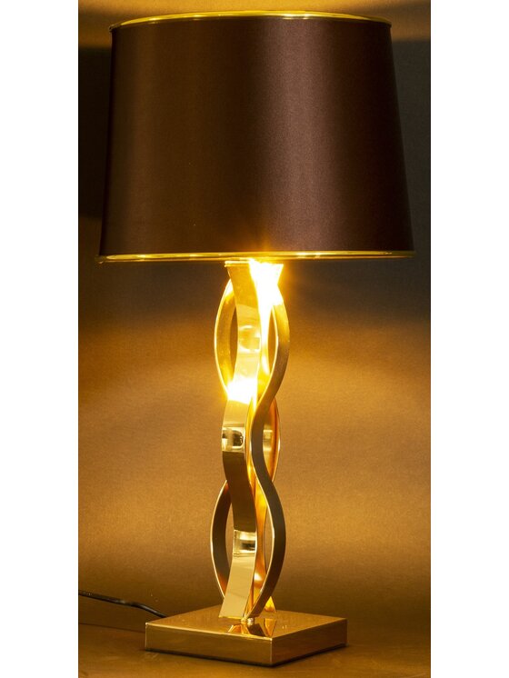 MIAhome MIAhome Lampka nocna Lampa stołowa CATENA-2 Złoty