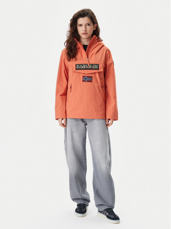 Napapijri Napapijri Anorak jakna Rainforest NP0A4G7F Narančasta Regular Fit