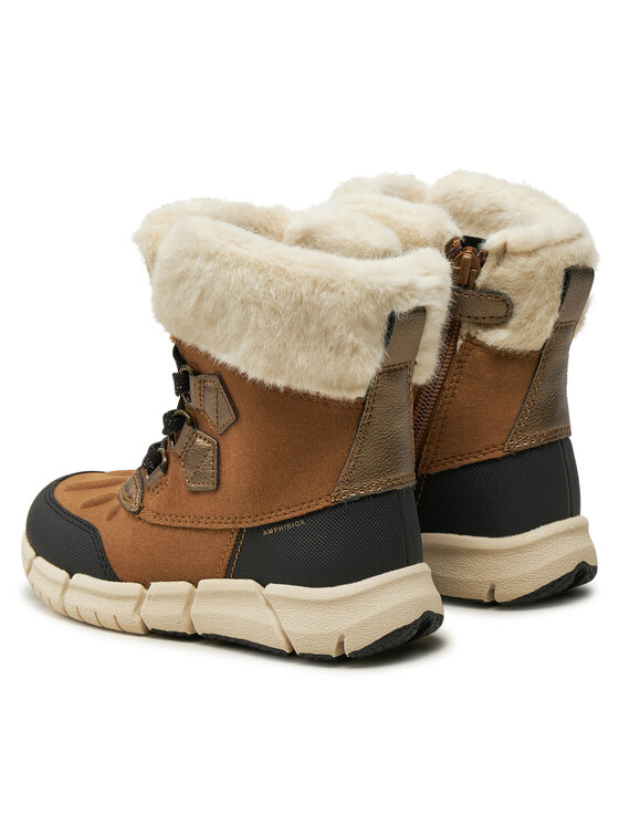 Geox Geox Škornji za sneg J Flexyper Girl B Ab J46APA 0AU50 C6175 M Rjava