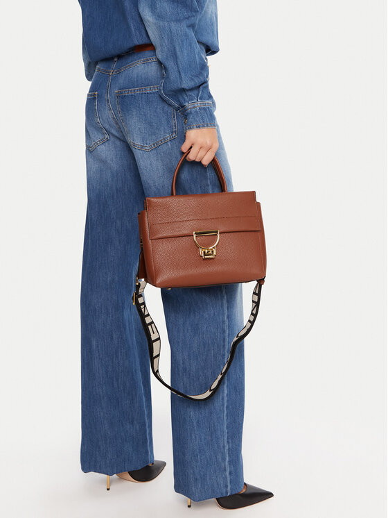 Coccinelle Coccinelle Handtasche ND8 Arlettis Signature E1 ND8 18 01 01 Braun