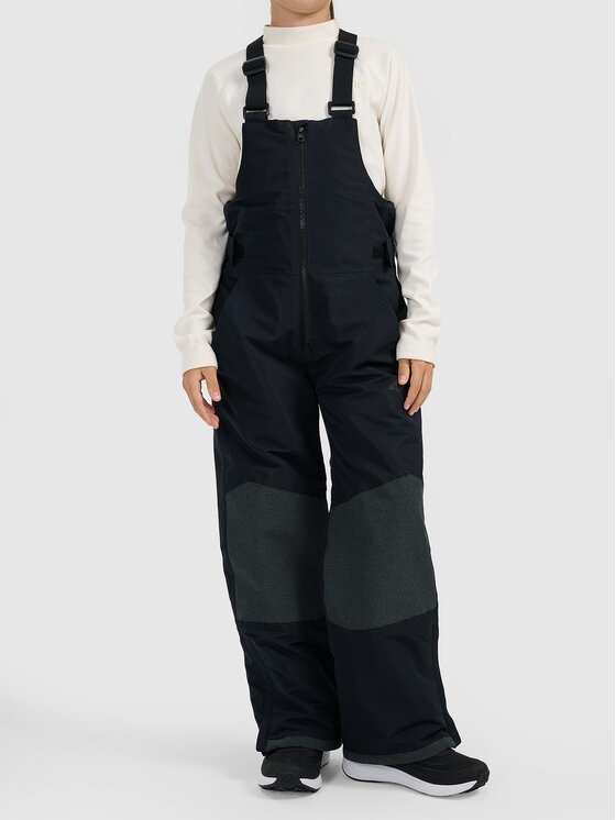 4F 4F Spodnie snowboardowe SNOWBOARD Czarny Regular Fit