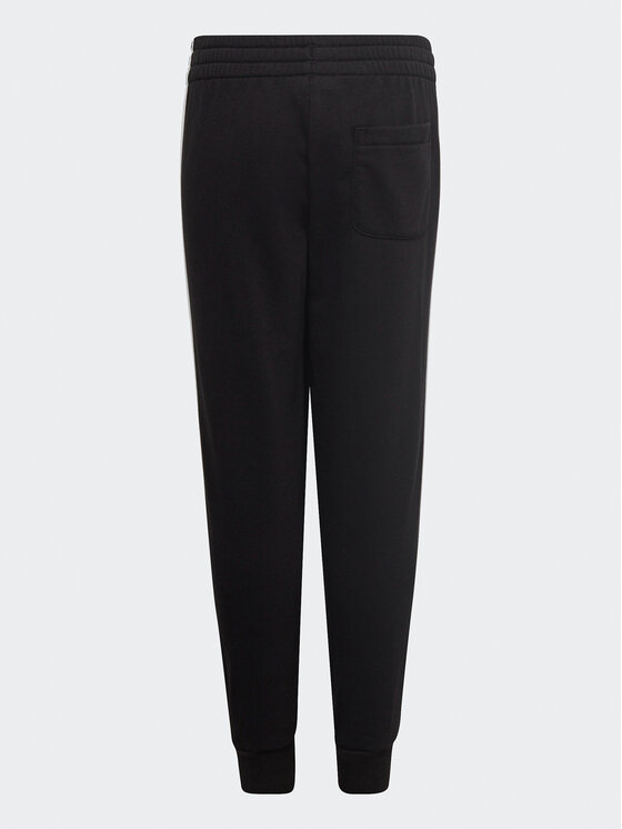 adidas adidas Спортивні штани adidas Essential 3-Stripes Joggers H65796 Чорний Regular Fit