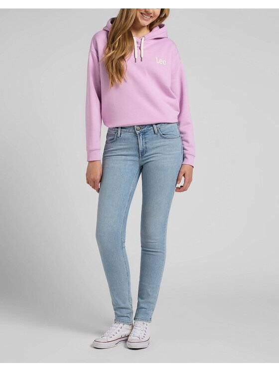 Lee Lee Jeansy SCARLETT Niebieski Skinny Fit