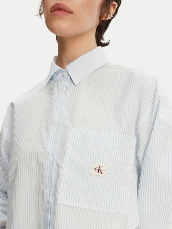 Calvin Klein Jeans Calvin Klein Jeans Camicia J20J225078 Celeste Regular Fit